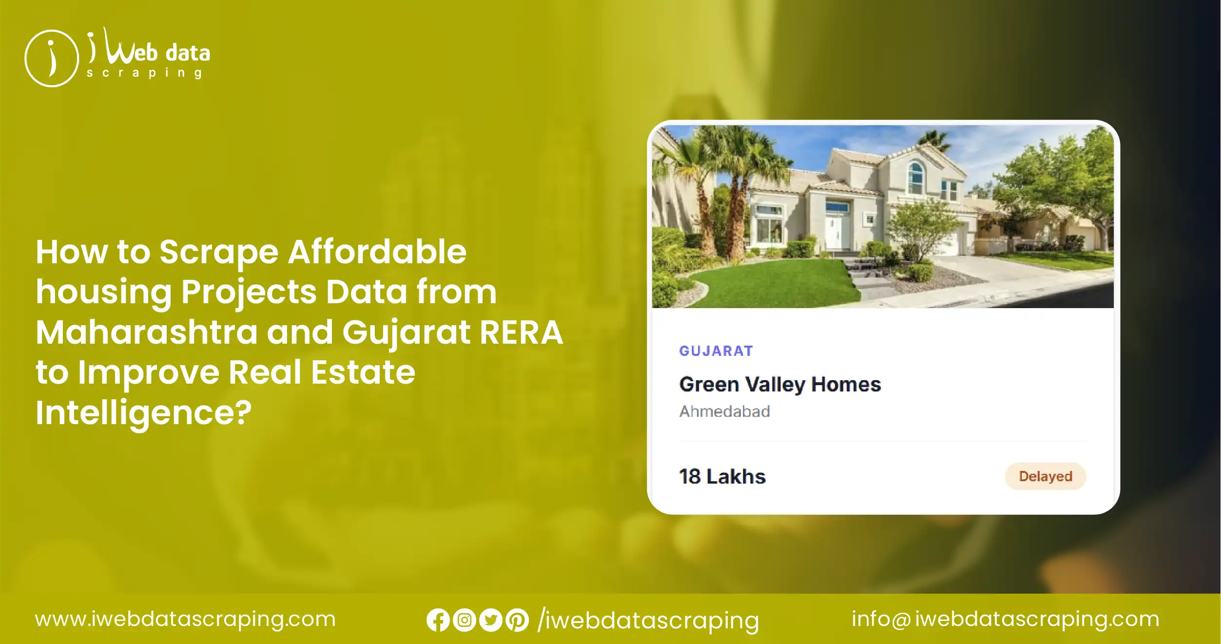 How to Scrape Affordable-housing Projects Data from Maharashtra and Gujarat RERA to Improve
